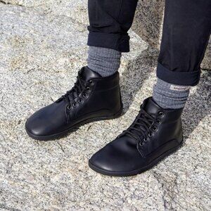 Ahinsa Sundara Barefoot Ankle Boots Fleece Lined 38